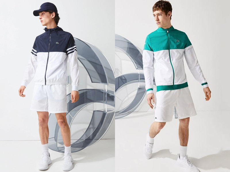 Áo khoác dù Lacoste khỏe khoắn, phong cách truyền thống