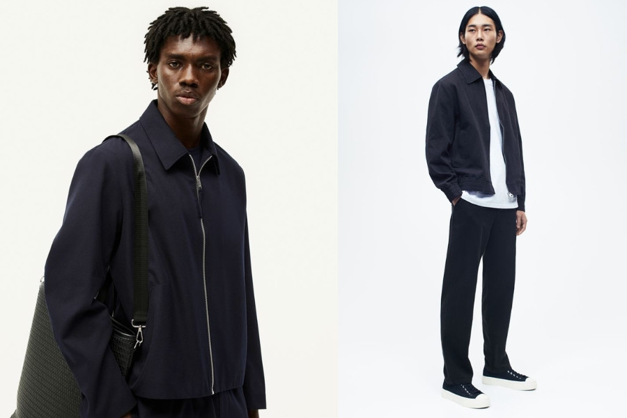 Áo khoác dù nam hàng hiệu H&amp;M