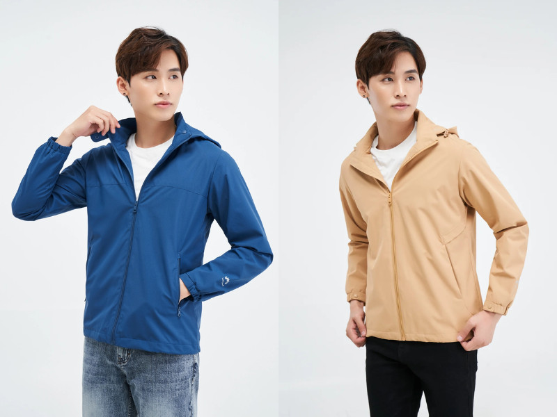 Áo khoác dù Yody chú trọng chất lượng, thiết kế basic