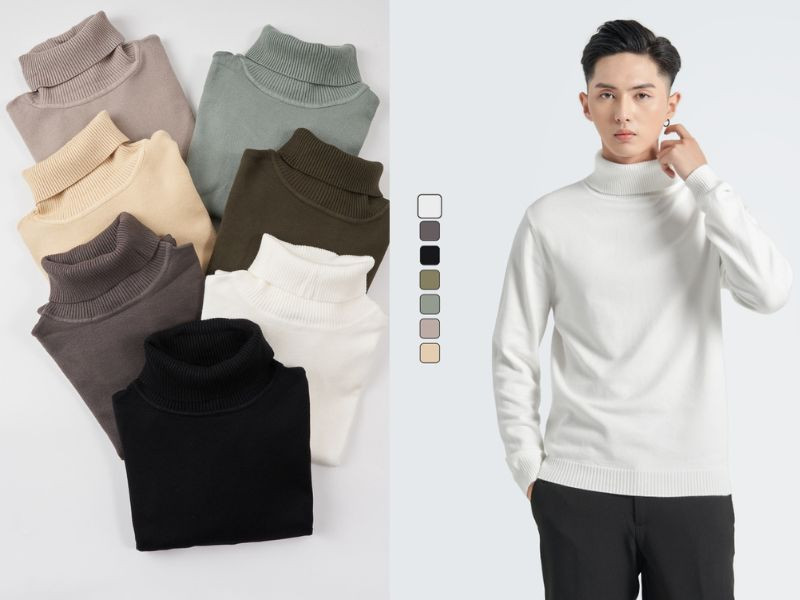 Áo len nam Atino đơn giản, dễ mặc