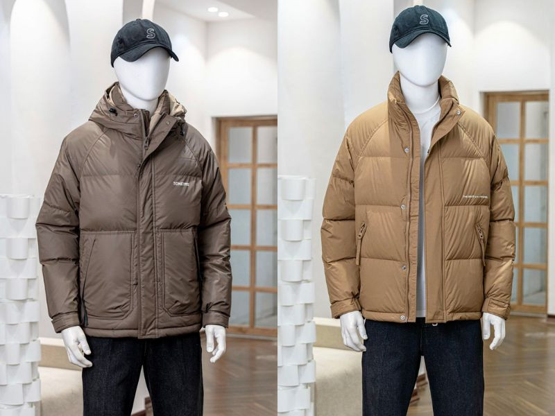 Áo phao lông vũ nam siêu nhẹ tại 37Store
