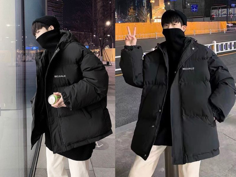 Áo phao lông vũ nam tại HD Store Unisex