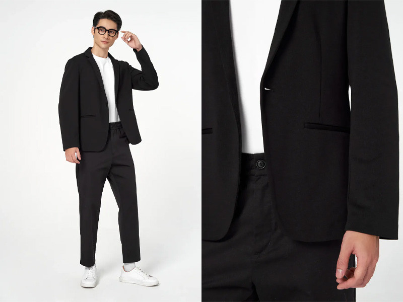 Áo vest cổ ve lật Canifa