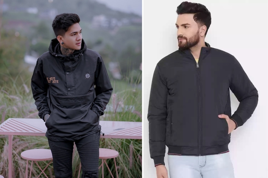 Đa dạng mẫu mã áo khoác dù