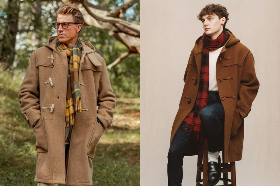 Duffle Coat - Xu hướng áo khoác măng tô