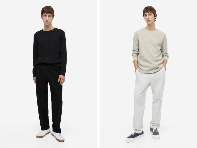 Mẫu áo len nam H&amp;M