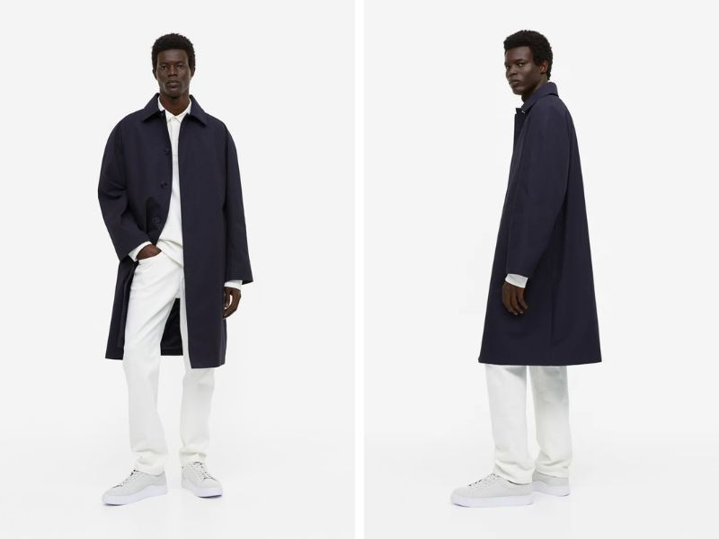 Mua áo măng tô nam Hải Phòng tại H&amp;M 