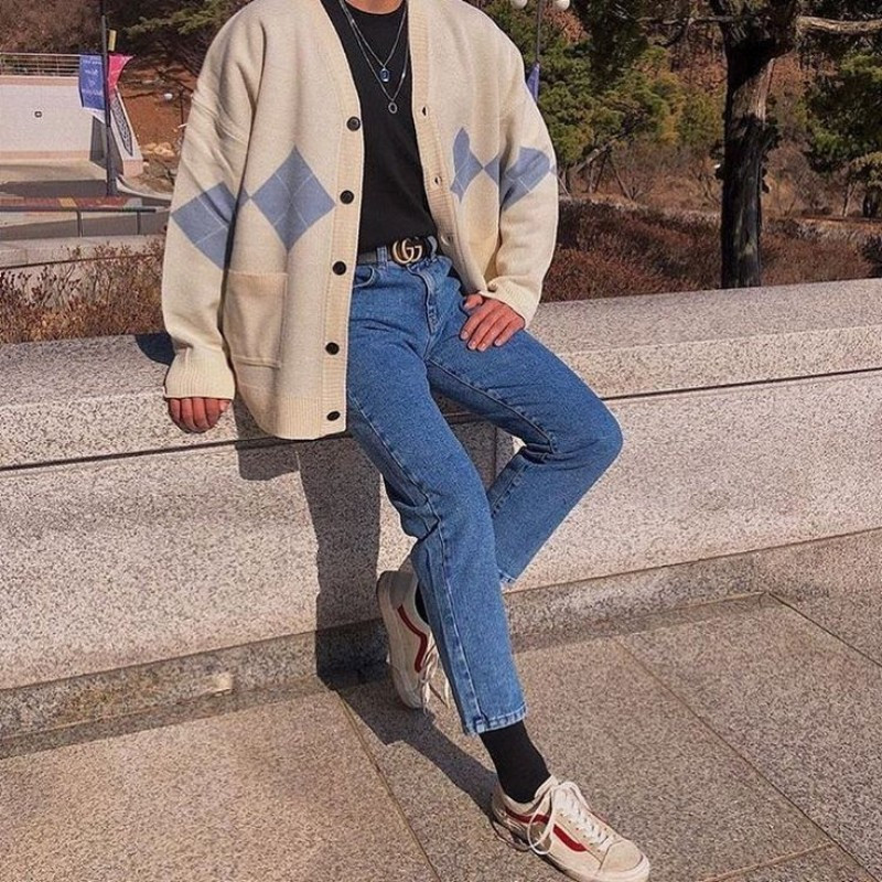Áo cardigan soft boy thời thượng và đầy cuốn hút