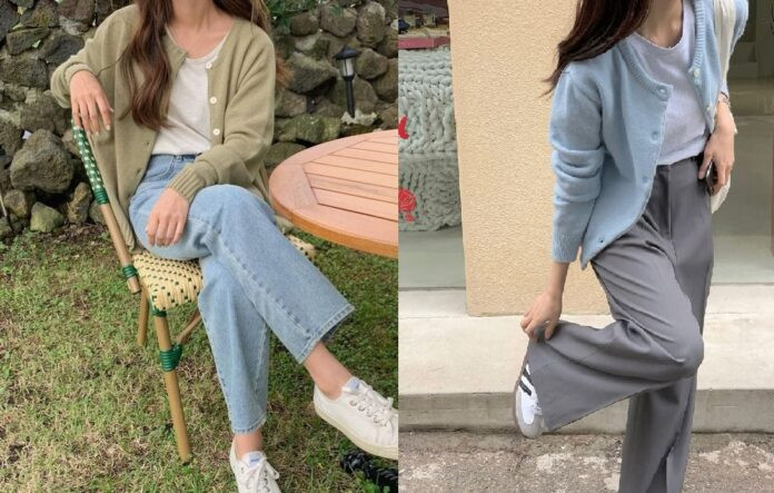 Áo cardigan thẩm mỹ cho mùa thu (Nguồn: Internet)