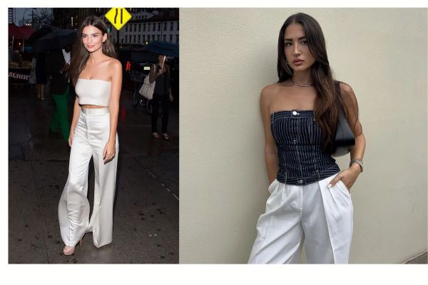 Áo crop top và quần jogger