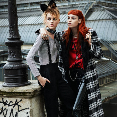 Áo khoác và áo thun phong cách Punk