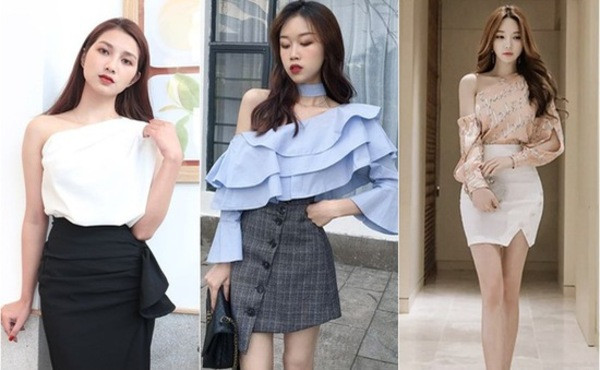 Áo lệch vai mặc trong các buổi tiệc, lễ sang trọng hay đi chơi