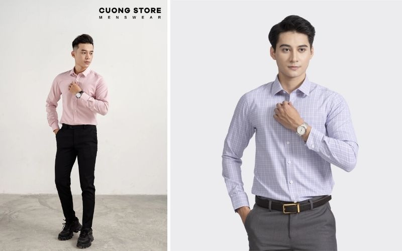 Áo sơ mi cách điệu tôn dáng mạnh mẽ