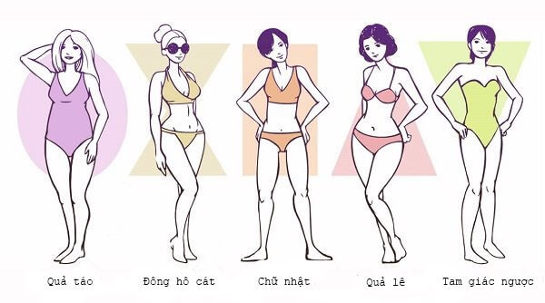 Cách xác định dáng người theo số đo cơ thể chuẩn xác