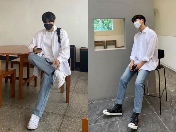 Top 15+ cách phối đồ với quần jean ống suông nam cực CHẤT