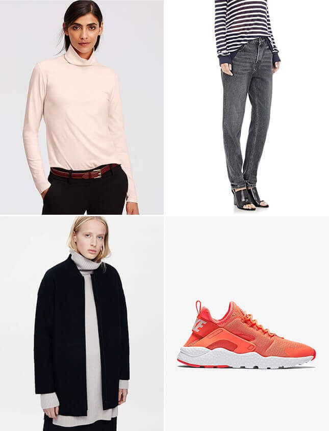 Mix đồ với quần jeans phong cách thể thao