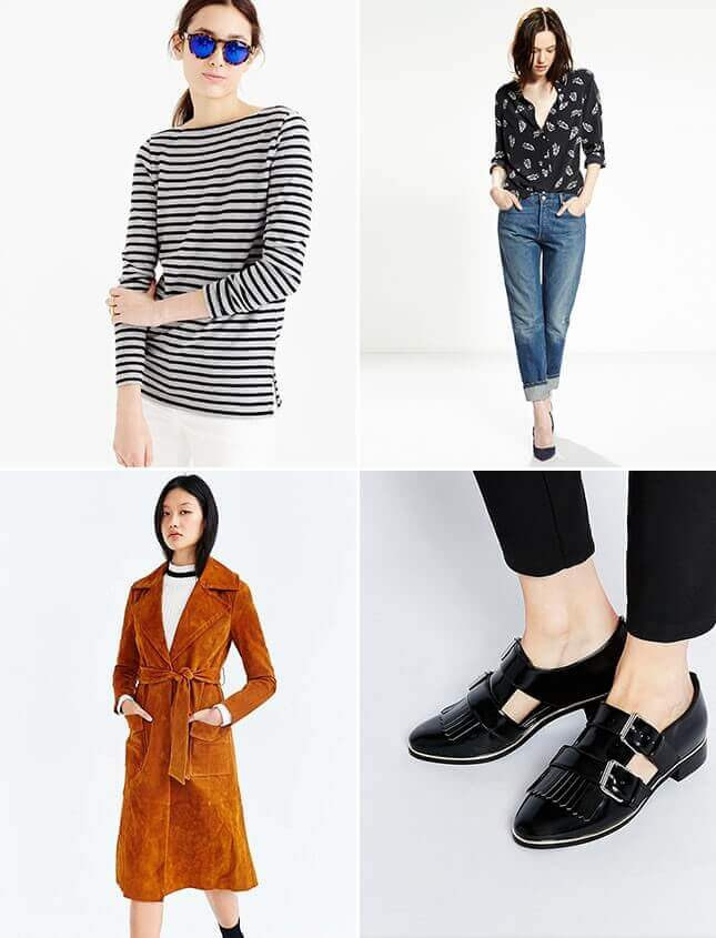Mix đồ với quần jeans theo phong cách retro
