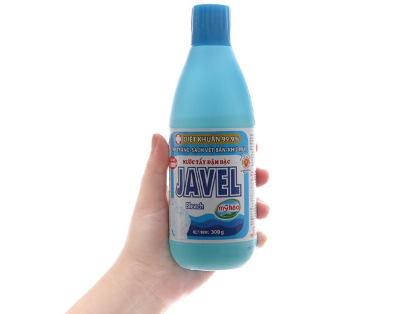 Nên hạn chế lượng javen sử dụng để tránh bào mòn quần áo