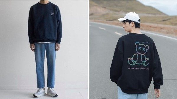 Phối đồ cho nam với quần jean và áo sweater