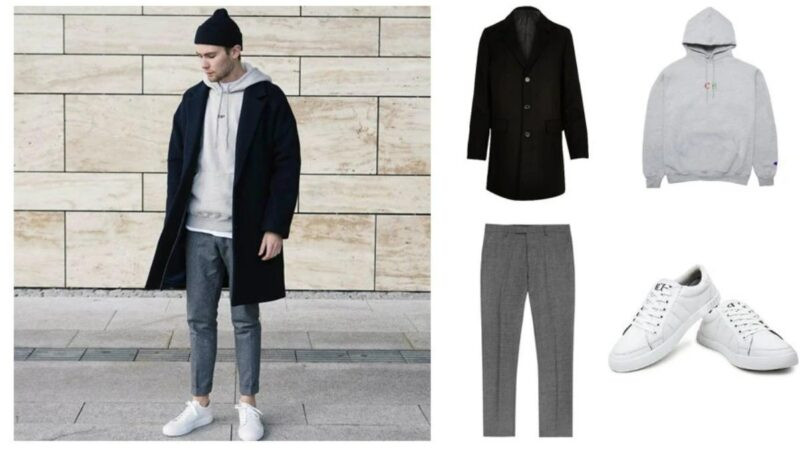 Phối đồ nam outfit mùa đông