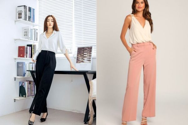 Quần short rộng mix áo croptop