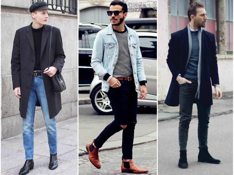 Quần skinny nam tạo dáng thanh thoát cho người mặc.