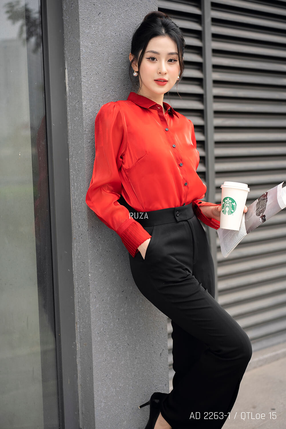 Áo sơ mi tay dài đa năng cho mọi không gian