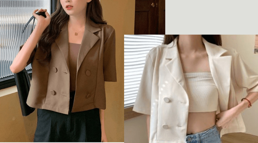 Blazer dáng rộng