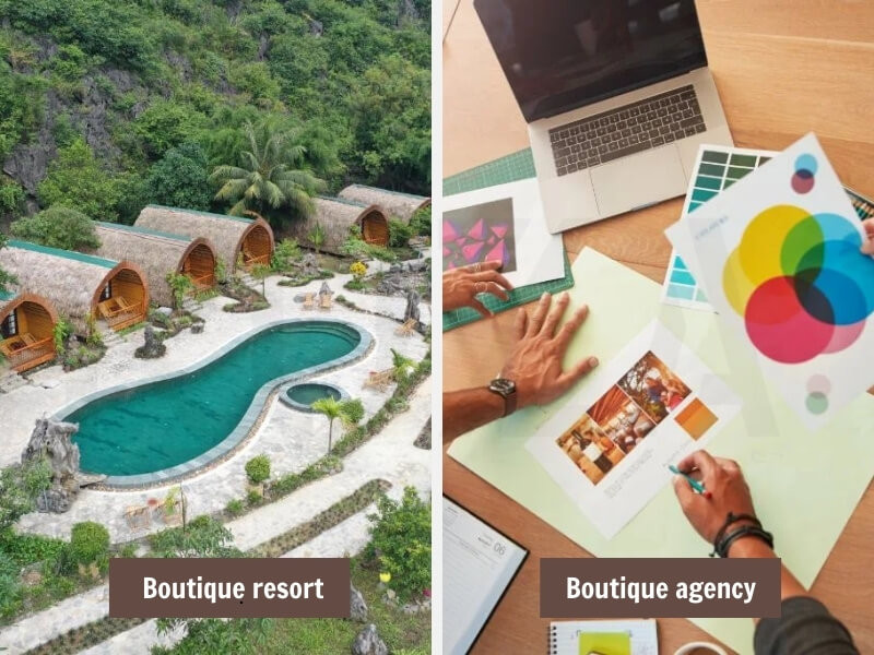 Boutique resort - Boutique agency