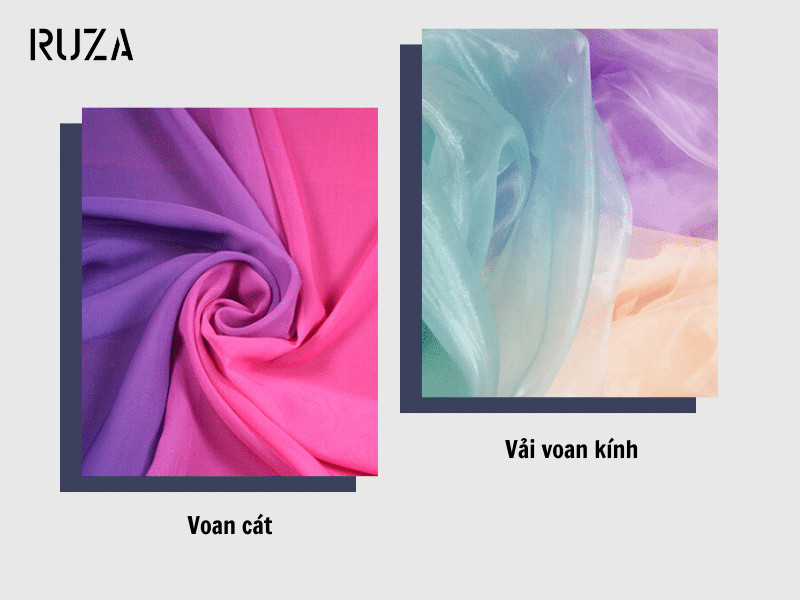 Các loại váy voan