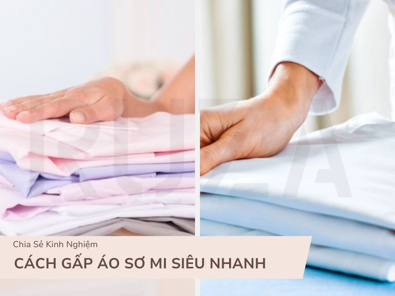 Những Cách Gấp Áo Sơ Mi Tiện Lợi Để Giữ Form Áo Đúng Như Mới