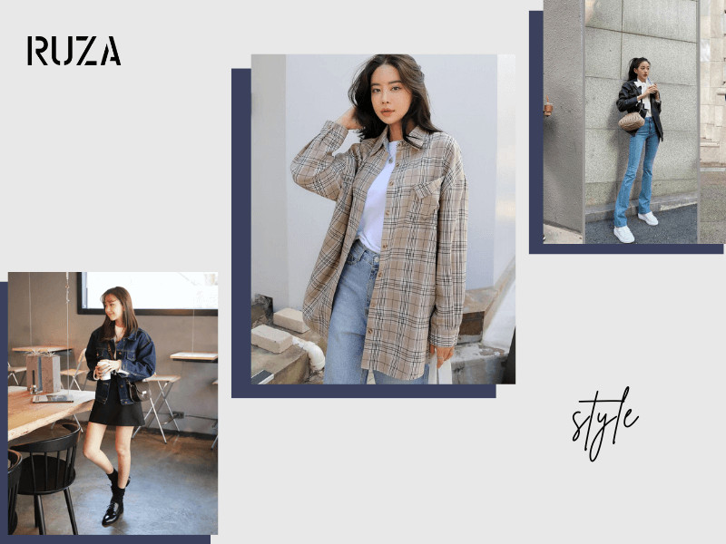 Cách phối đồ với áo jacket cho nữ