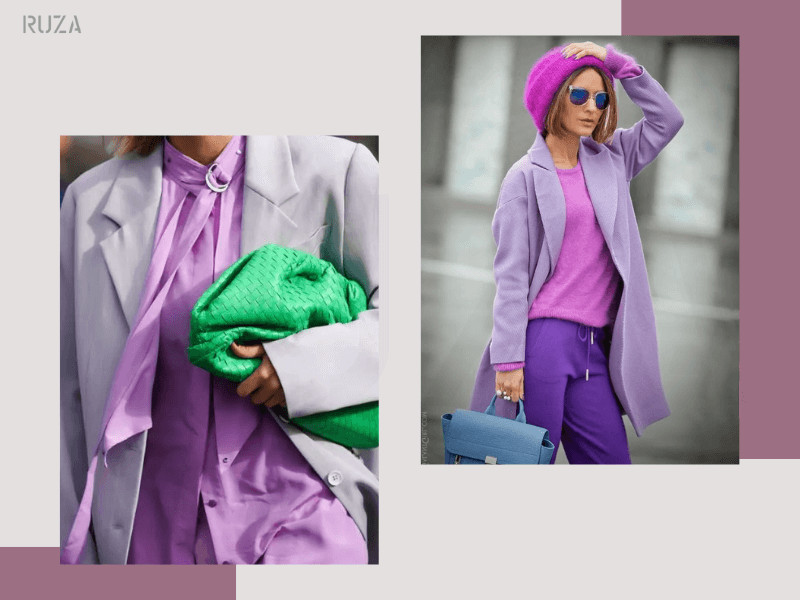 Cách phối đồ với màu tím pastel pic4