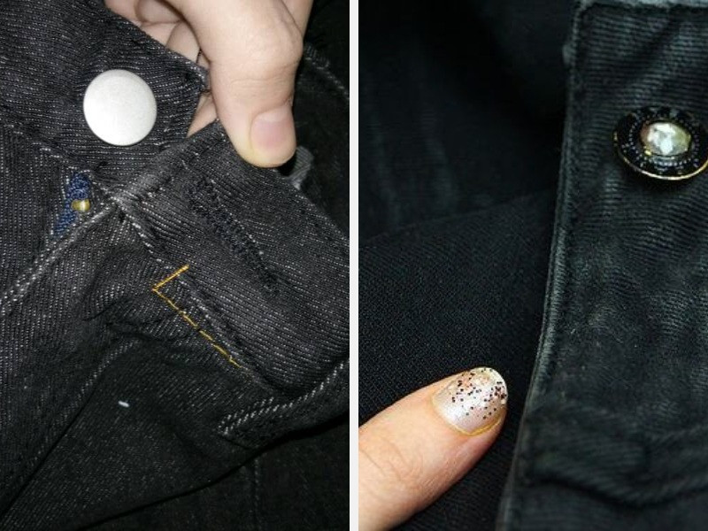 Cách tẩy vết ố trên quần jeans màu trắng