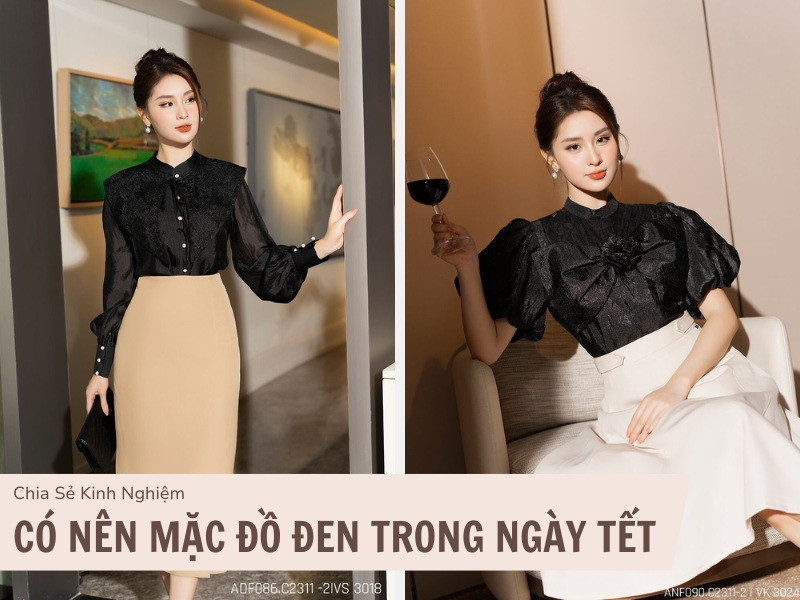 Màu Đen Trong Ngày Tết: Liệu Có Nên Mặc?