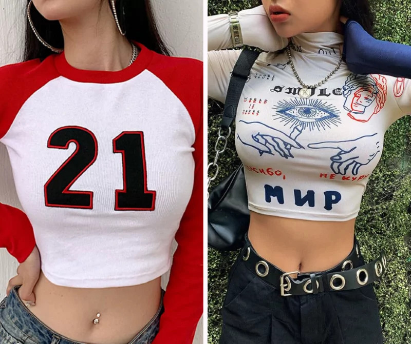 Áo croptop là gì? Khám phá trào lưu Hiphop Croptop