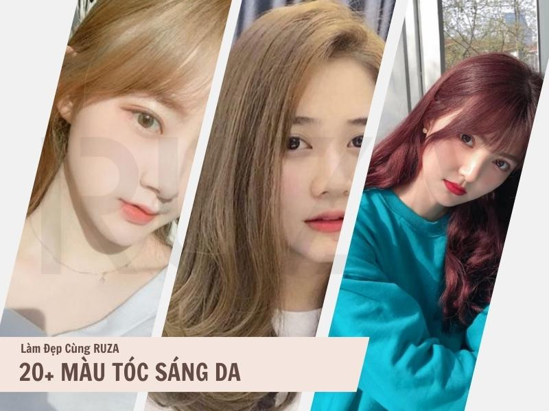Tìm Kiếm Màu Tóc Phù Hợp Giúp Sáng Da Năm 2025