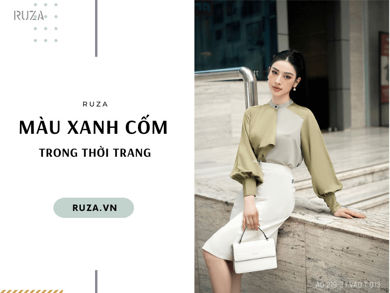 Màu xanh cỏ mượt – Xu hướng màu sắc thịnh hành trong thời trang 2025
