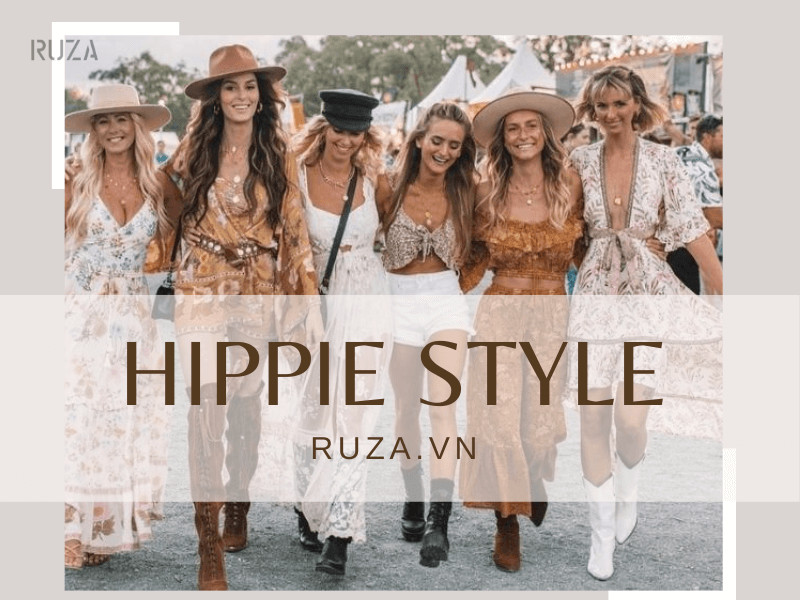 Phong Cách Hippie: Vẻ Đẹp Tự Do và Ngẫu Hứng Trong Thời Trang Năm 2025