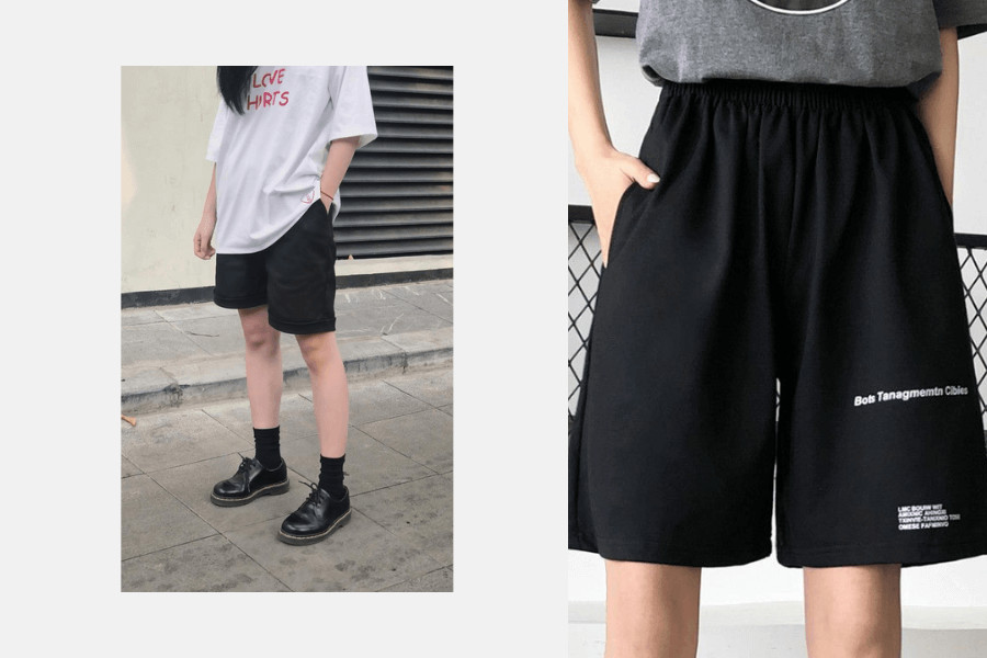 Quần short unisex