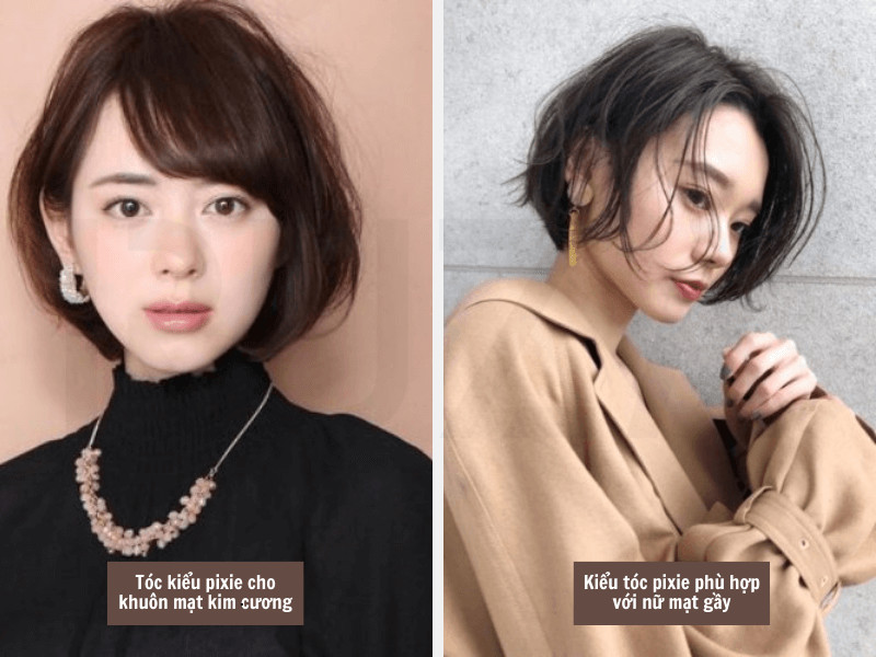 Tóc kiểu pixie cho khuôn mặt kim cương – Tóc kiểu pixie cho khuôn mặt gầy
