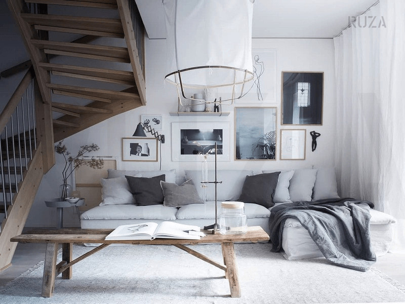 Ứng dụng vải linen trong nội thất
