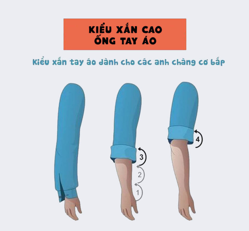 9 cách xắn tay áo sơ mi nam nhanh – gọn – đẹp anh em nên biết