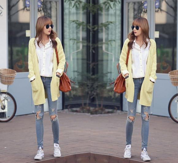 Áo Cardigan là gì? Học cách phối đồ với áo Cardigan siêu chất