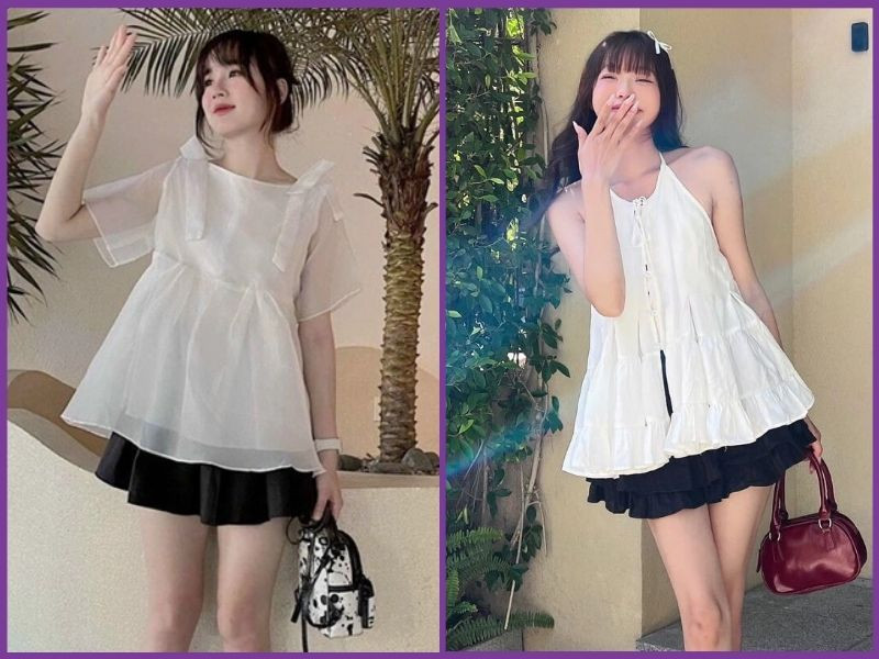Babydoll là gì? 5 kiểu áo babydoll đẹp và cách mix trendy nhất