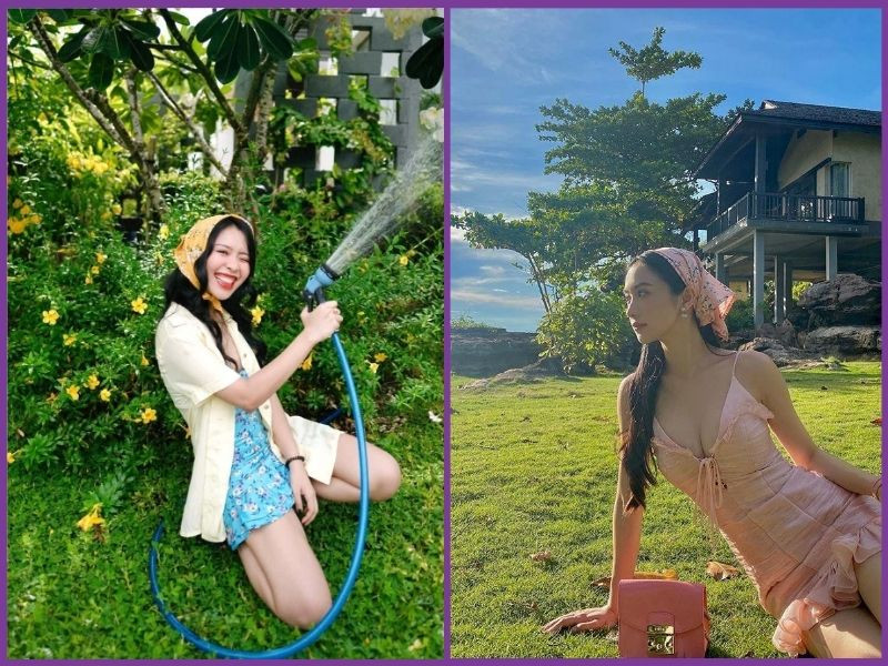 Bật mí bí quyết phối đồ với khăn bandana nữ cho các nàng thơ