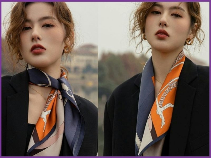 Bật mí bí quyết phối đồ với khăn bandana nữ cho các nàng thơ