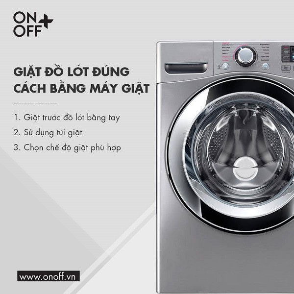 Cách giặt đồ lót đúng cách mà không phải ai cũng biết