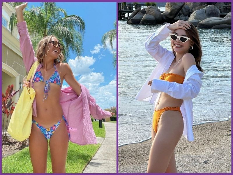 Cách phối áo sơ mi đi biển nữ hot trend đỉnh cao nàng nên biết