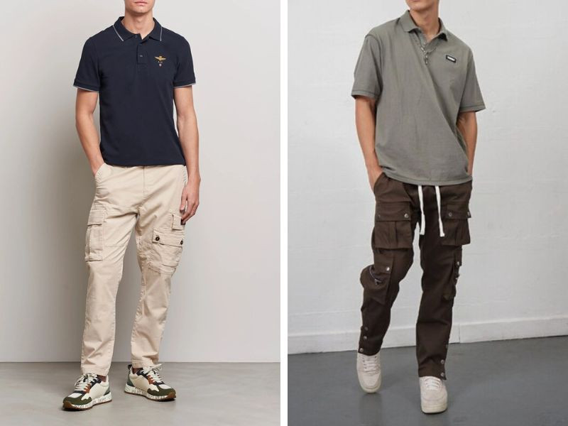 Cách phối đồ với áo polo nam form rộng anh em không nên bỏ qua